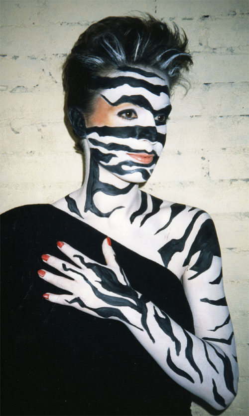maquillage zebre