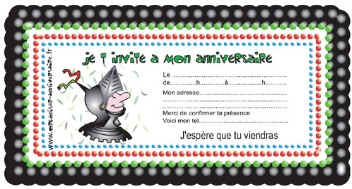 carte invitation anniversaire humoristique gratuite
