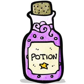 Chasse au trésor : liste d’ingrédients pour potion magique